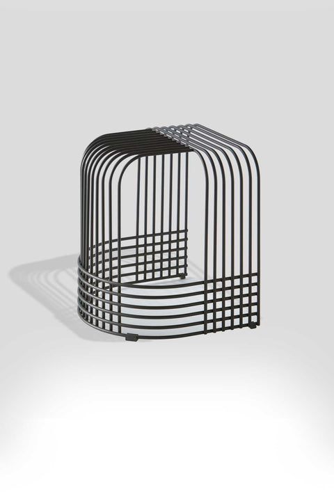 Taburete Dropend Black M
