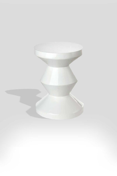 Taburete Zigzag White M