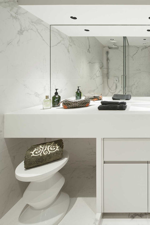 Taburete Zigzag White M
