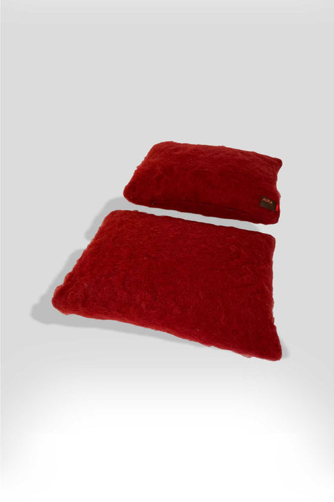 Cojín Auka Red Wool