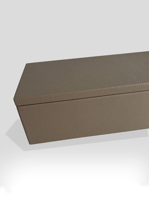 Caja Alfa Crema Leather
