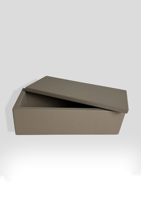 Caja Alfa Crema Leather