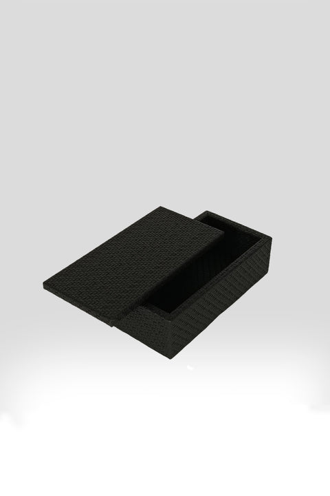 Caja Brick Negro Leather