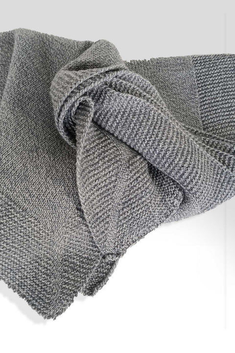 Manta Clouds Grey Wool