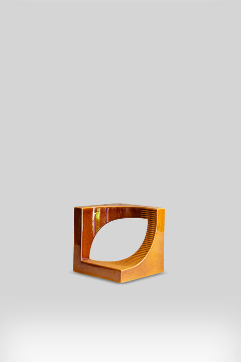Sujetalibros Gio Ceramic Caramel