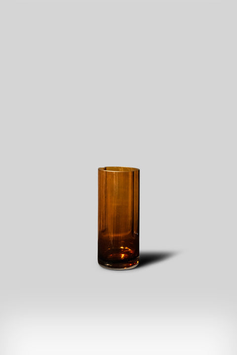 Jarrón Leroy Glass Caramel
