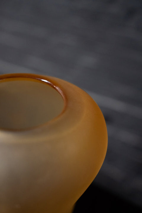 Jarrón Rune Glass Yellow