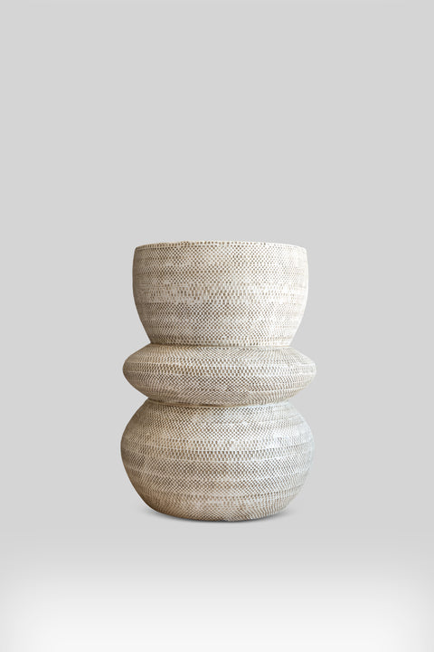 Taburete Siham Ceramic White