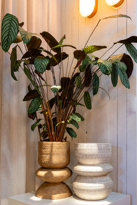 Taburete Siham Ceramic White