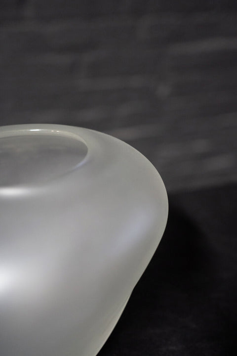 Jarrón Rune Glass White