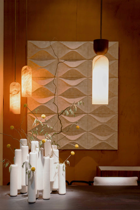 Jarrón Gode Ceramic White