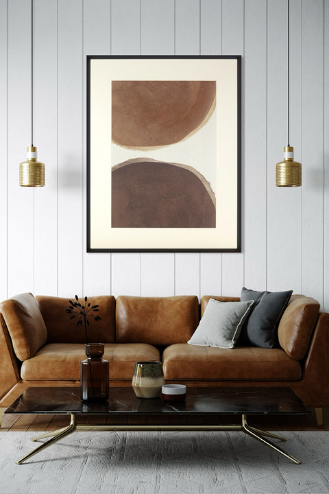 Cuadro Abstract Brown Two