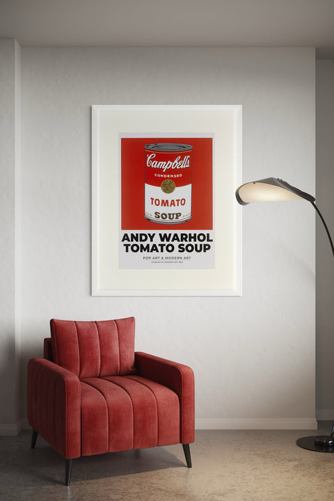 Cuadro Warhol Tomato Soup