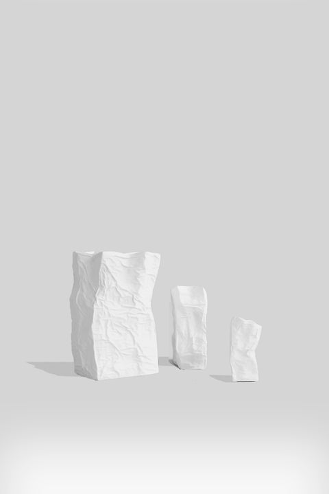 Jarrón Kami Medium White